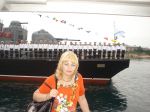 Елена Кавтарадзе на праздновании дня Военно-Морского флота России в г.Севастополь 27 июля 2008г.